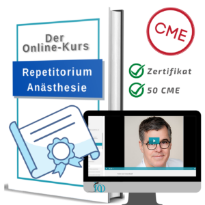 Anästhesie Online-Kurs mit CME